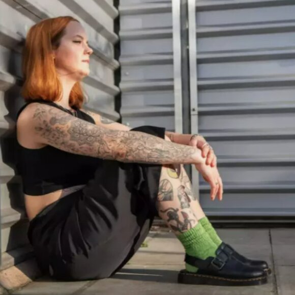 Dr. Martens JORGE II Black SUEDE SLINGBACK MULES MSRP$170 Wellmade & Versatile - Picture 3 of 16